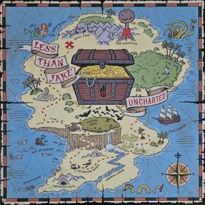 LESS THAN JAKE - UNCHARTED ltd color vinyl LP