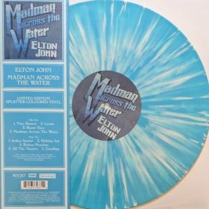 JOHN ELTON - MADMAN ACROSS THE WATER splatter vinyl LP