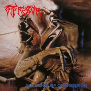 OPRESSOR - SOLSTICE OF OPPRESSION blue vinyl LP
