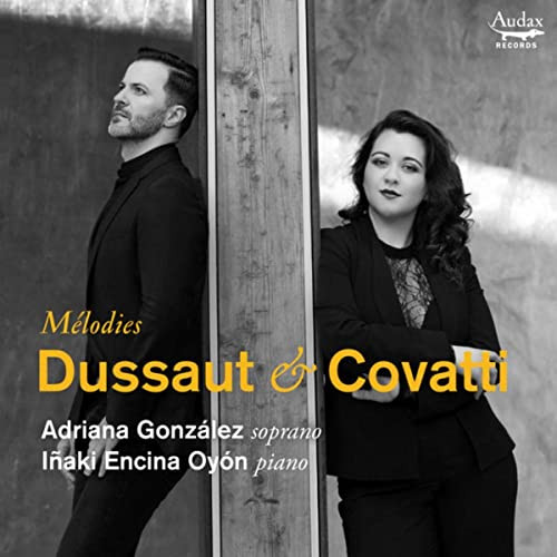GONZALES ADRIANA - MELODIES DUSSAUT & COVATTI...CD