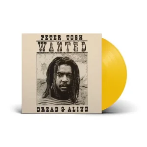 TOSH PETER - WANTED DREAD & ALIVE yellow vinyl LP
