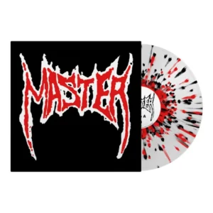 MASTER - MASTER clear red black splatter vinyl LP
