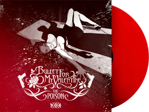 BULLET FOR MY VALENTINE - POISON 20th anniversary red vinyl LP