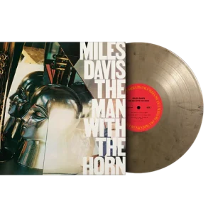 DAVIS MILES - MAN WITH THE HORN gold and black marbled vinyl LP