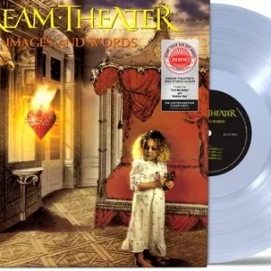 DREAM THEATER - IMAGES AND WORDS clear vinyl LP