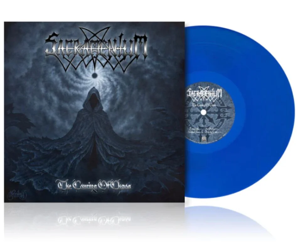 SACRAMENTUM - COMING OF CHAOS blue transparent LP