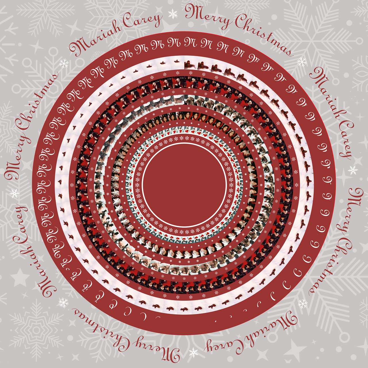 CAREY MARIAH - MERRY CHRISTMAS exclusive zoetrope vinyl LP