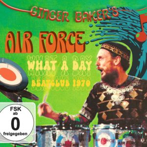 GINGER BAKER'S AIRFORCE - WHAT A DAY BEATCLUB 1970 CDVD