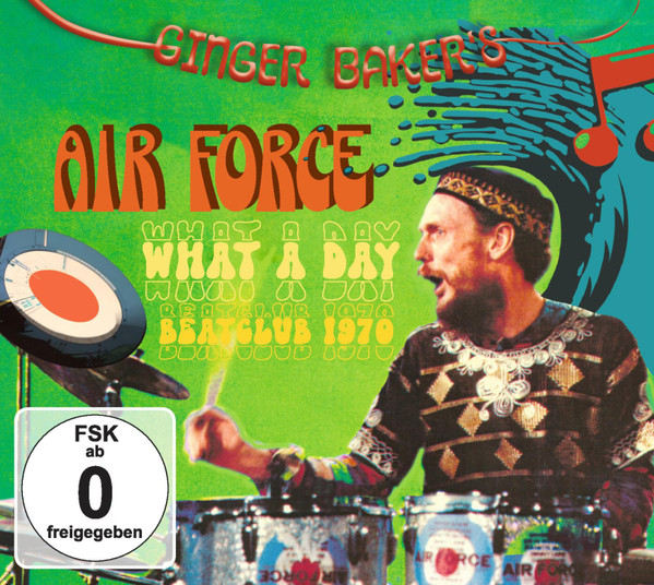 GINGER BAKER'S AIRFORCE - WHAT A DAY BEATCLUB 1970 CDVD