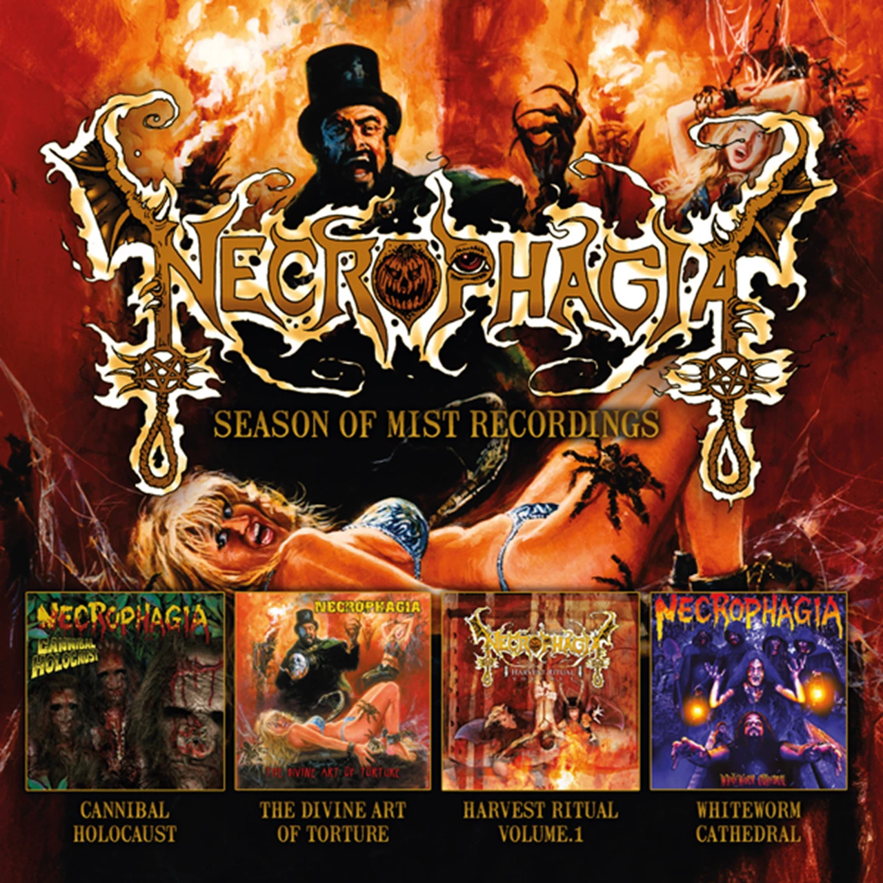 NECROPHAGIA - SEASON OF MIST RECORDINGS CD4