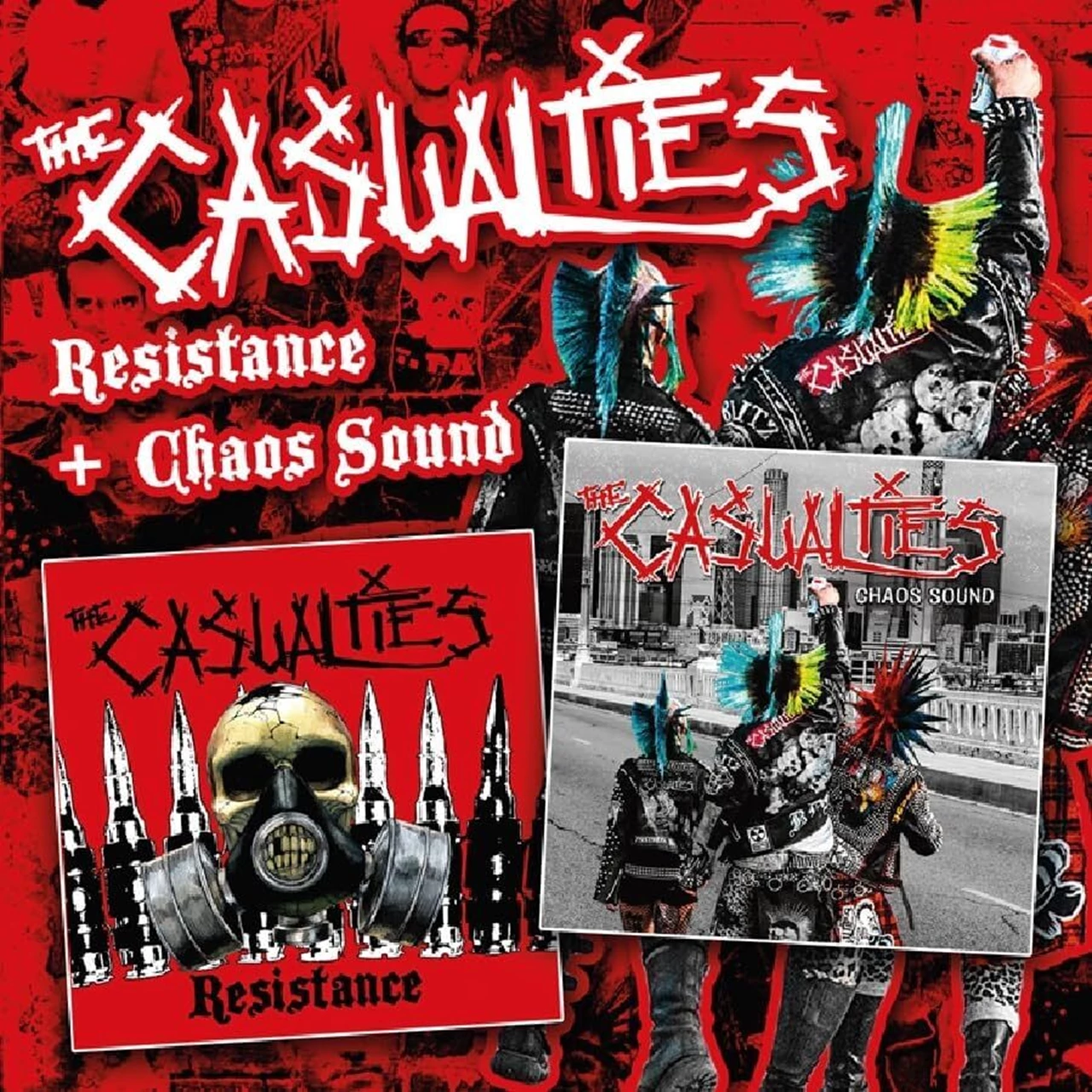 CASULATIES - RESISTANCE + CHAOS SOUND CD2