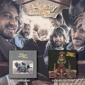 FLYING BURRITO BROTHERS - AIRBORNE + FLAYING AGAIN CD