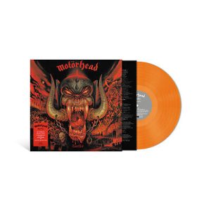 MOTORHEAD - SACRIFICE transparent orange vinyl LP
