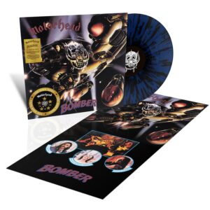 MOTORHEAD - BOMBER (50th Anniv. Blue & Black Splatter LP)