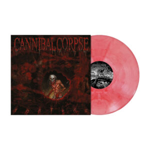 CANNIBAL CORPSE - TORTURE clear blood red marbl vinyl LP