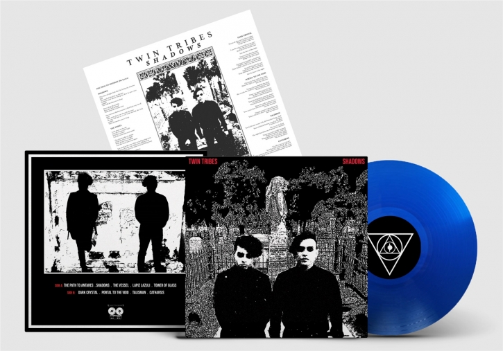 TWIN TRIBES - SHADOWS blue vinyl LP