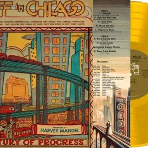 MANDEL HARVEY - GET OFF IN CHICAGO amber gold vinyl LP