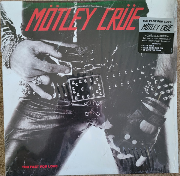 MOTLEY CRUE - TOO FAST FOR LOVE LP