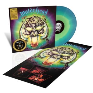 MOTORHEAD - OVERKILL (50th Anniv.Turquoise & Blue Splatter LP)
