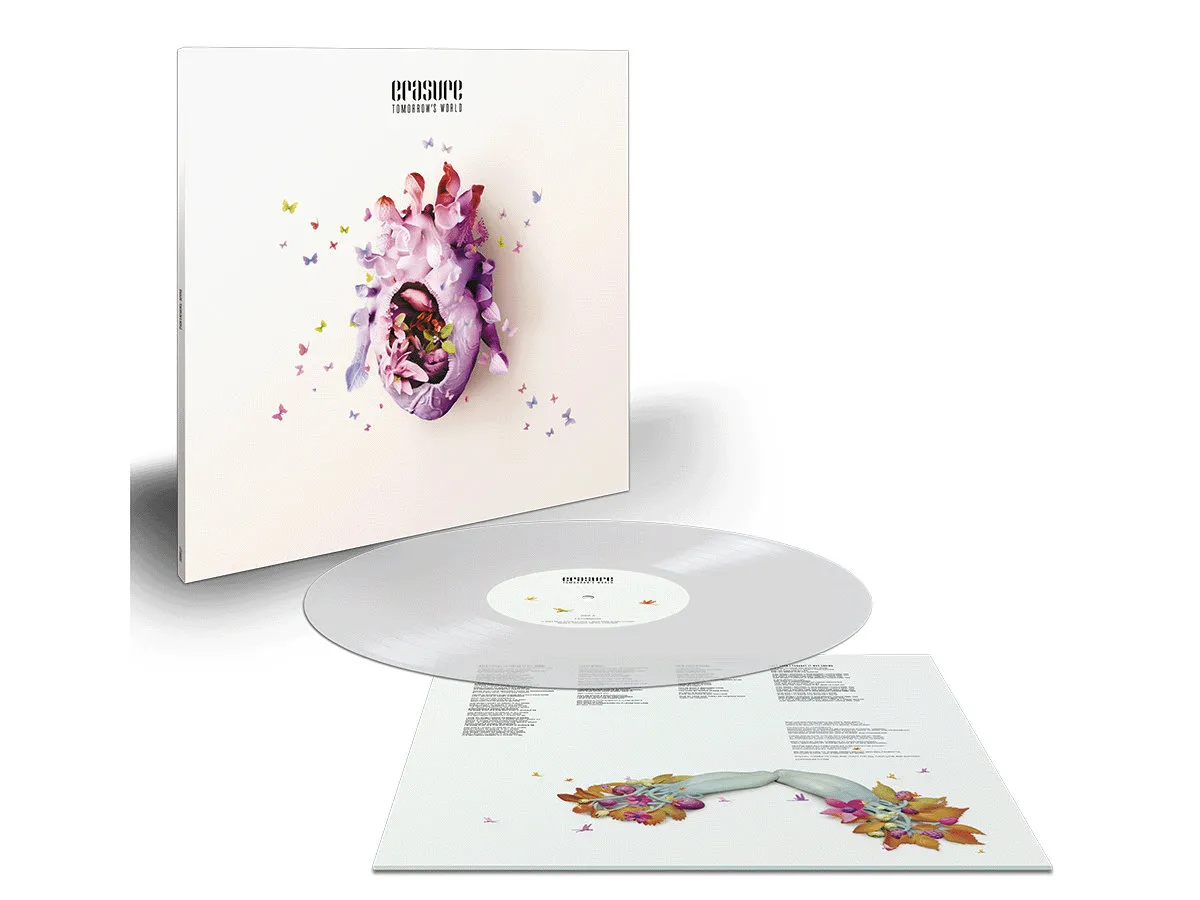 ERASURE - TOMORROW'S WORLD ltd clear vinyl LP