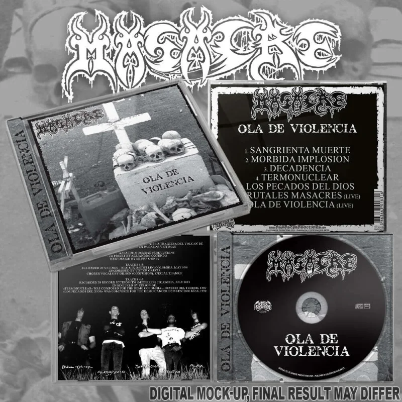 MASACRE - OLA DE VIOLENCIA CD