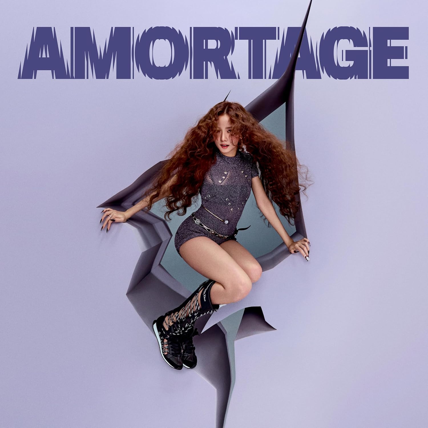 JISOO - AMORTAGE (black version CD box) - Slika 2
