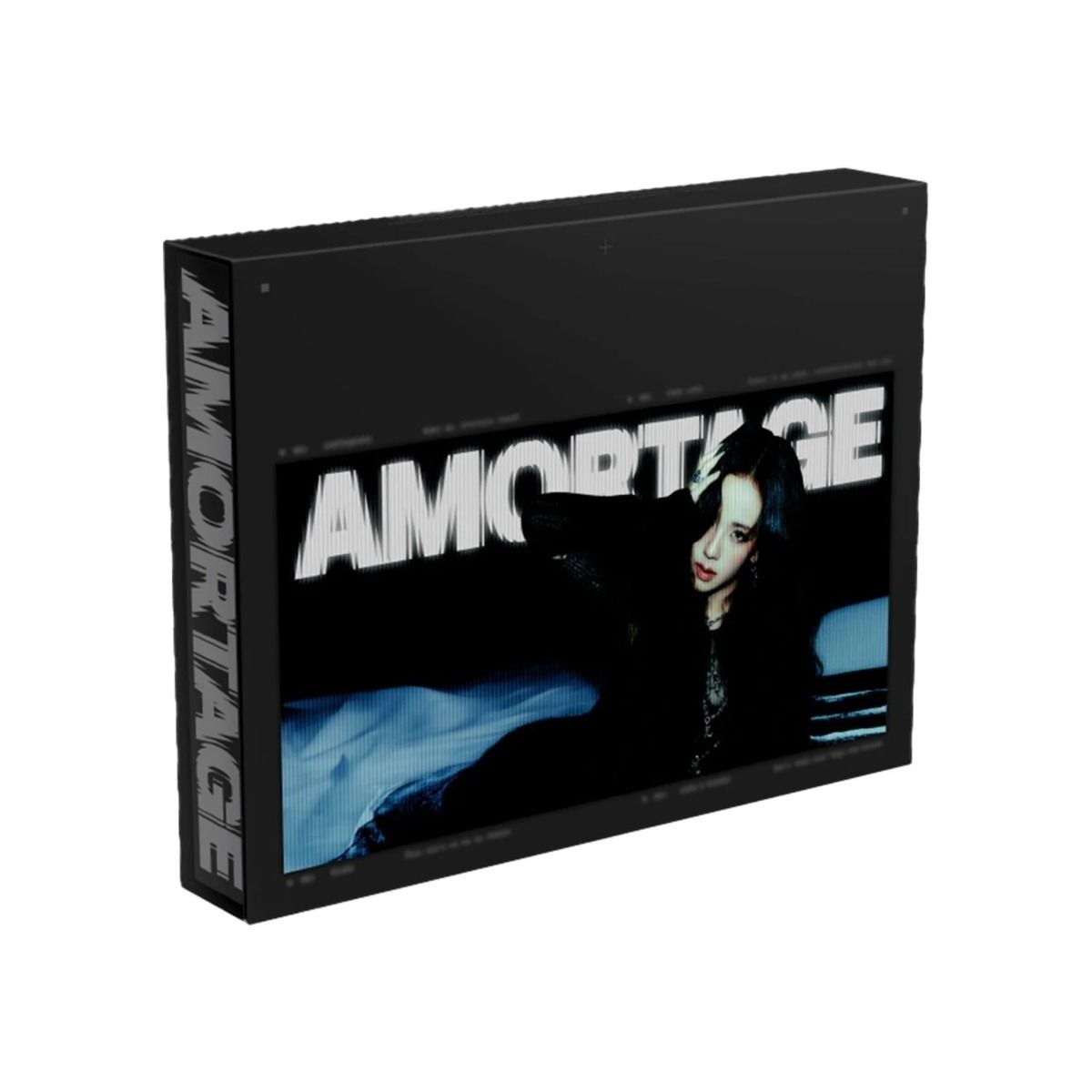 JISOO - AMORTAGE (black version CD box)