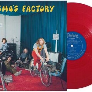 CREEDENCE CLEARWATER REVIVAL - COSMO'S FACTORY opaque red vinyl LP