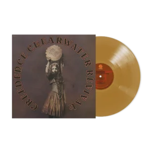 CREEDENCE CLEARWATER REVIVAL - MARDI GRAS gold vinyl LP