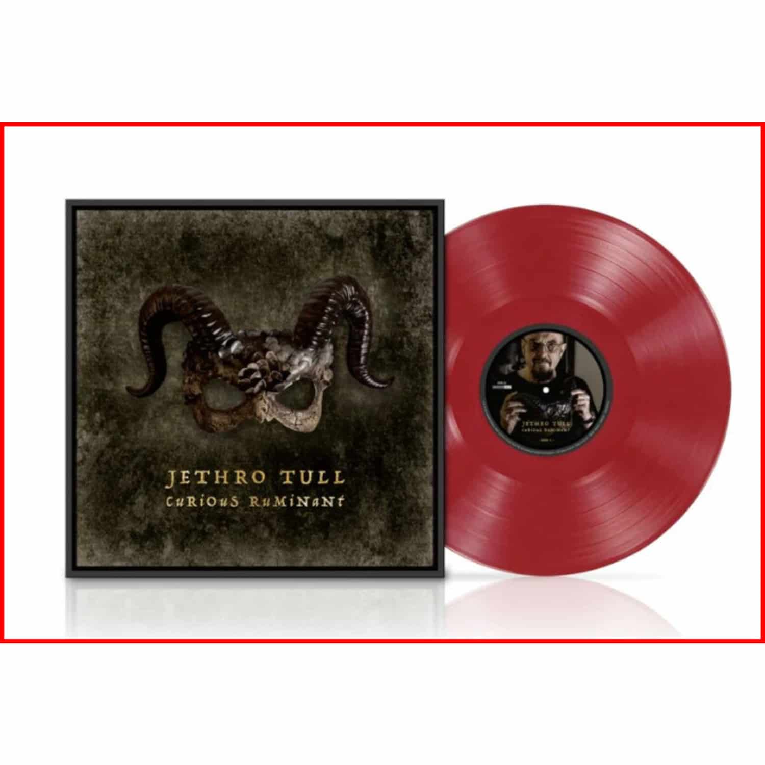 JETHRO TULL - CURIOUS RUMINANT red vinyl LP