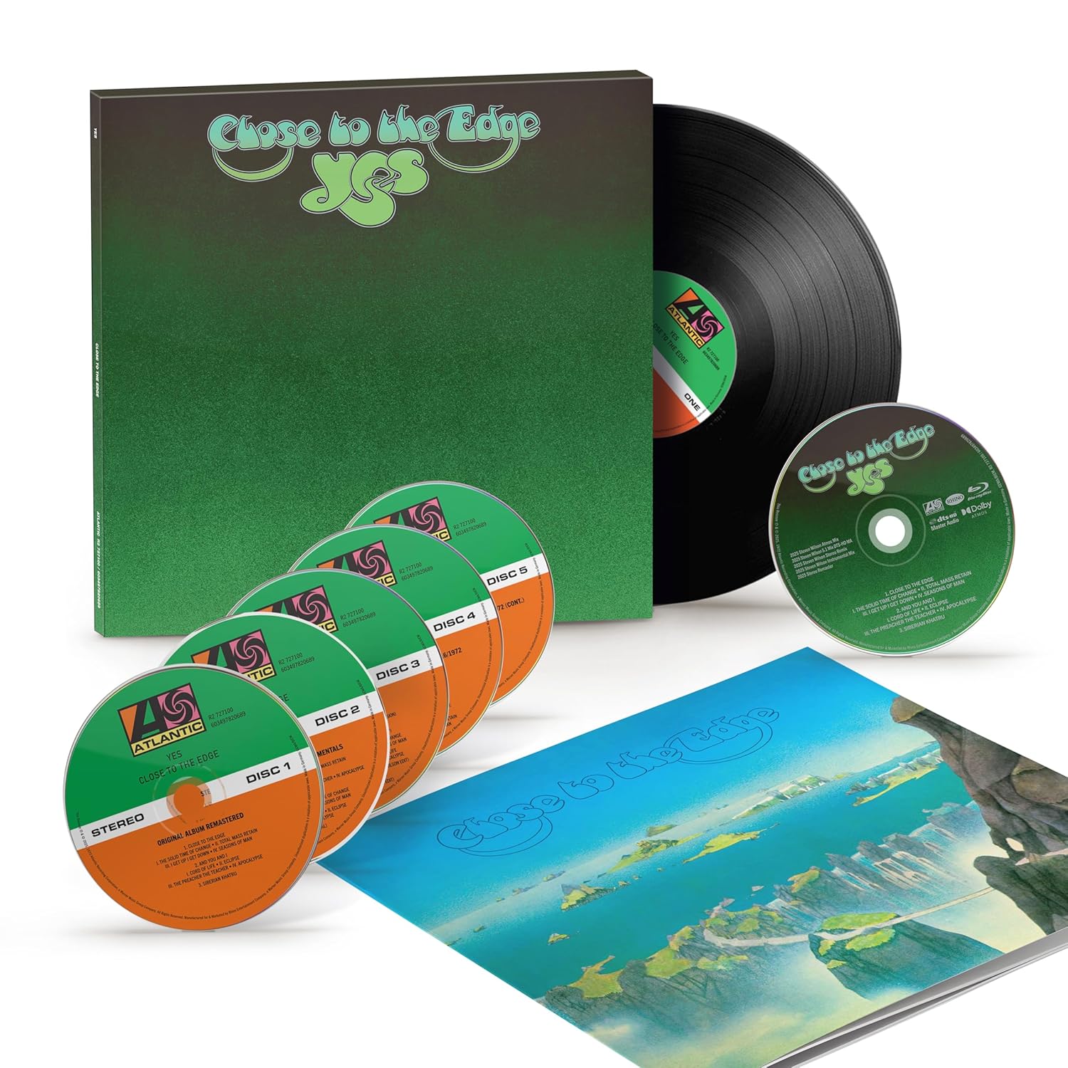 YES - CLOSE TO THE EDGE LP+5CD+BRD superdeluxe