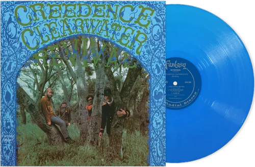 CREEDENCE CLEARWATER REVIVAL - CREEDENCE CLEARWATER REVIVAL sky blue vinyl LP