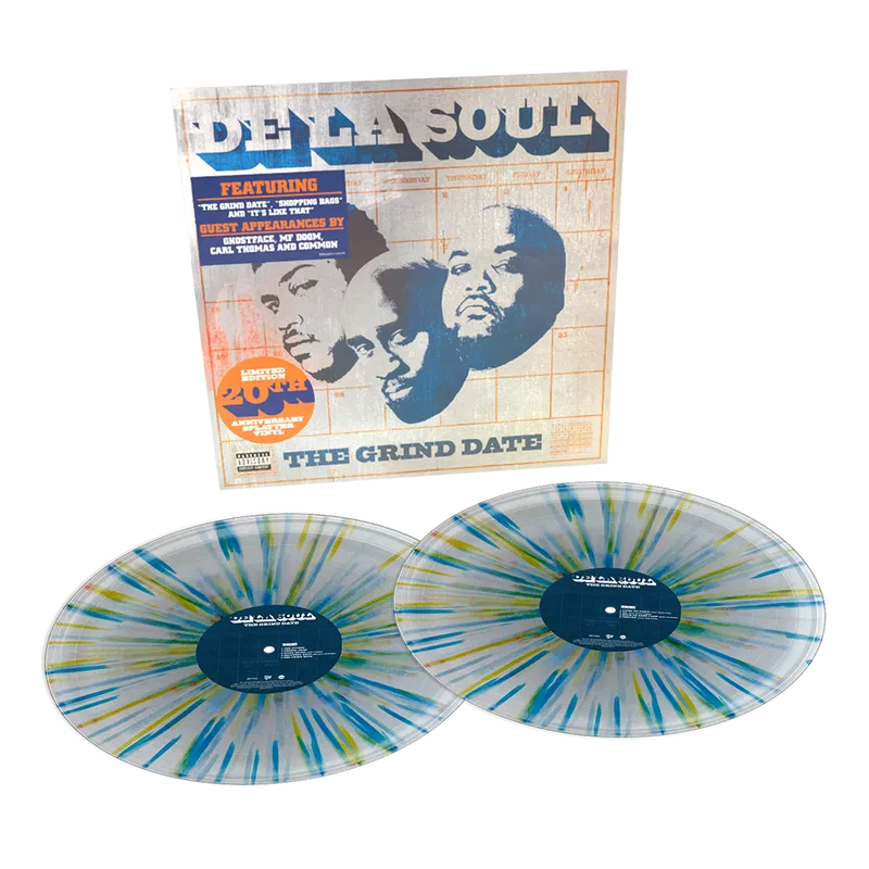 DE LA SOUL - GRIND DATE 20th anniversary splatter vinyl LP2