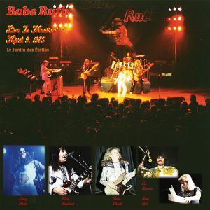 BABE RUTH - LIVE IN MONTREAL coloured vinyl LP