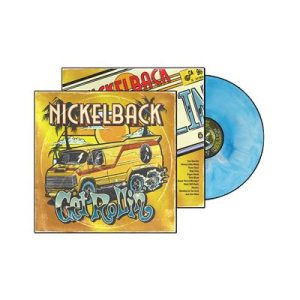 NICKELBACK - GET ROLLIN blue white vinyl LP