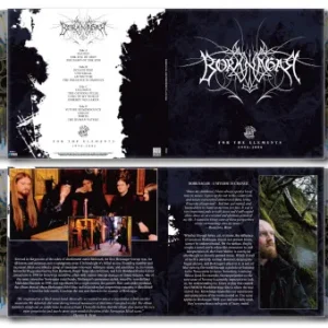 BORKNAGAR - FOR THE ELEMENTS 1996-2026 ltd clear splatter vinyl LP2