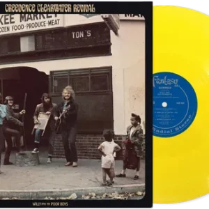 CREEDENCE CLEARWATER REVIVAL - WILLY AND THE POOR BOYS opaque yellow vinyl LP