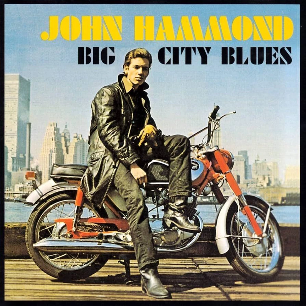 HAMMOND JOHN - BIG CITY BLUES yellow vinyl LP
