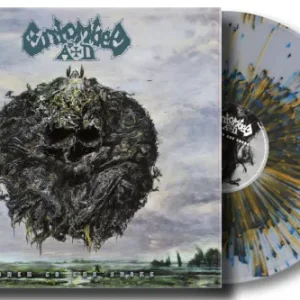 ENTOMBED A.D. - BACK TO THE FRONT ltd clear splatter vinyl LP