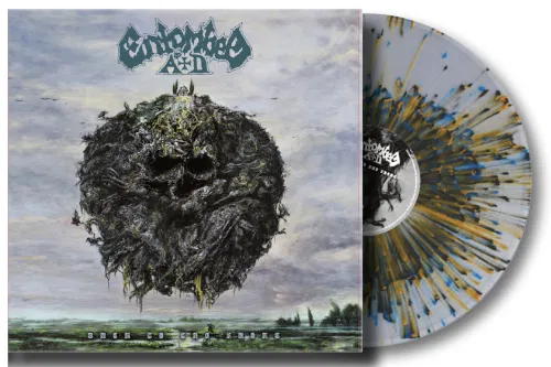 ENTOMBED A.D. - BACK TO THE FRONT ltd clear splatter vinyl LP