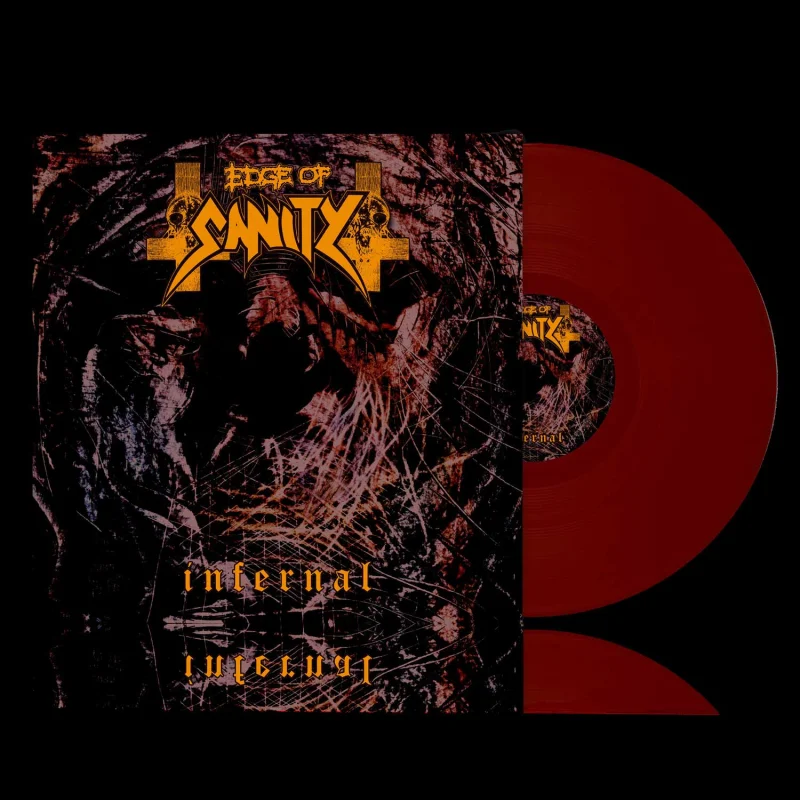 EDGE OF SAINTY - INFERNAL ltd blood red vinyl LP