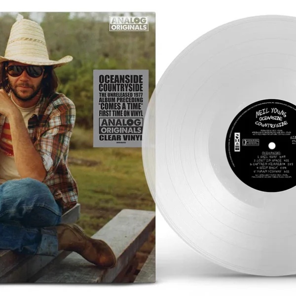 YOUNG NEIL - OCEANSIDE COUNTRYSIDE clear vinyl LP
