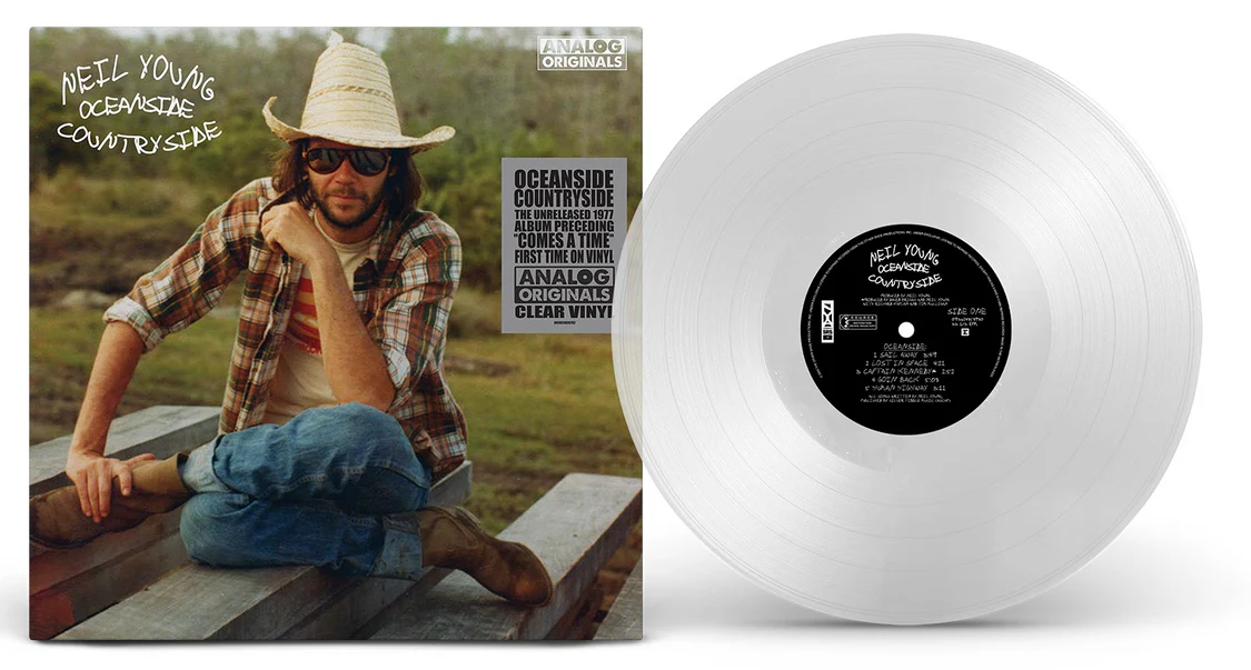 YOUNG NEIL - OCEANSIDE COUNTRYSIDE clear vinyl LP