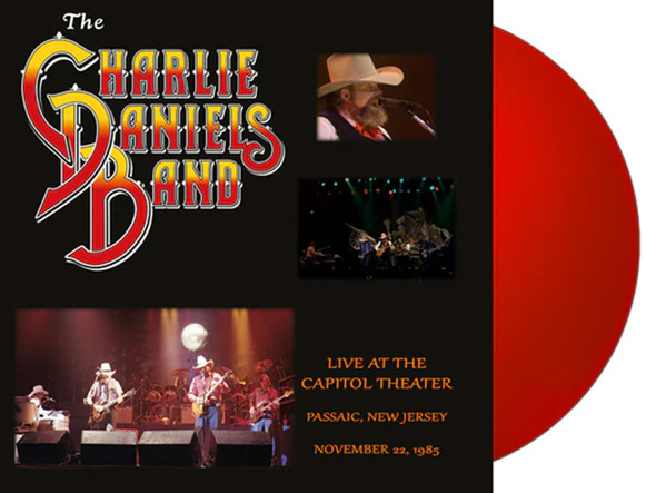 CHARLIE DANIELS BAND - LIVE AT CAPITOL THEATER 1985 coloured vinyl LP2