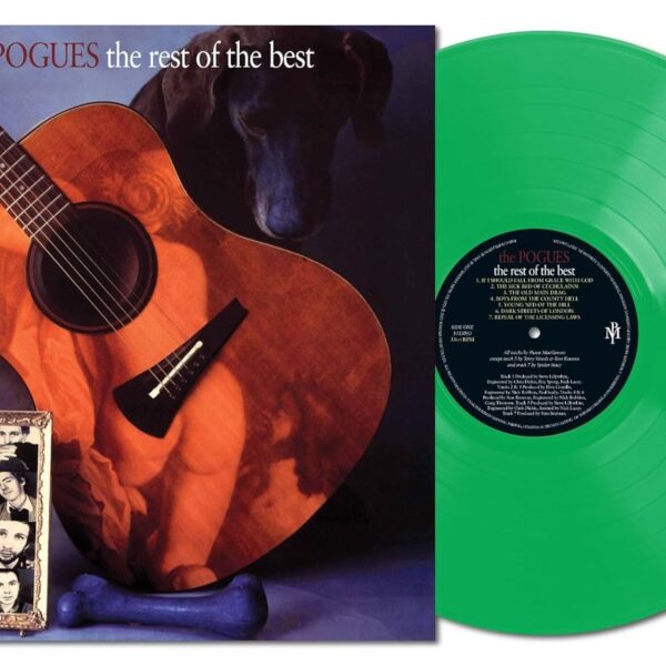 POGUES - REST OF THE BEST green vinyl LP