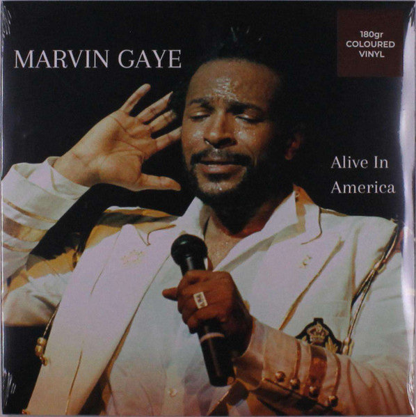 GAYE MARVIN - ALIVE IN AMERICA coloured vinyl LP2