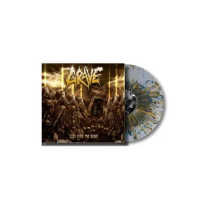 GRAVE - BACK FROM THE GRAVE ltd clear splatter LP