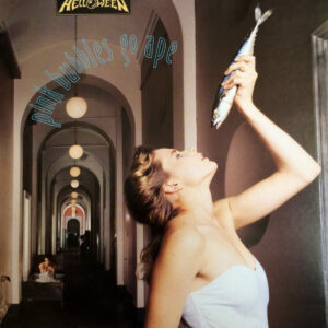 HELLOWEEN - PINK BUBBLES GO APE ltd splatter vinyl LP