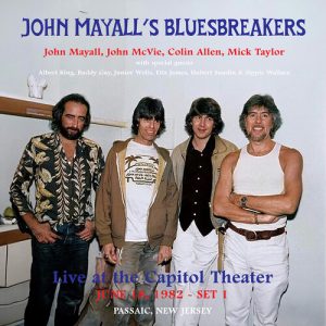 MAYALL'S  JOHN BLUERBREAKERS - LIVE AT CAPITOL THEATER 1982 coloured vinyl LP2