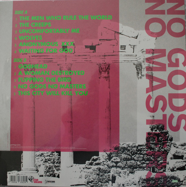 GARBAGE - NO GODS NO MASTERS LP - Slika 2